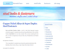 Tablet Screenshot of nutsboltswashersindia.com